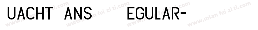 Nuacht Sans WEBX Regular字体转换